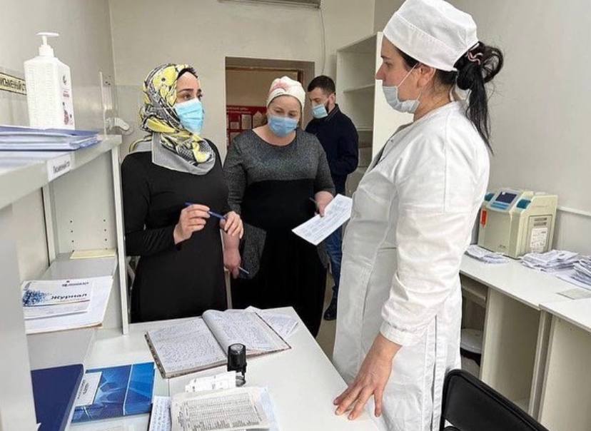 Грозненскую ЦРБ посетила комиссия  Республиканского центра общественного здоровья и медицинской профилактики